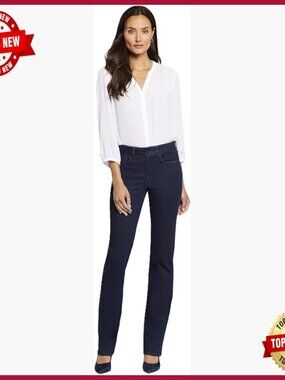 Petite Straight Leg Jeans with Lift Tuck Technology, 30" Inseam